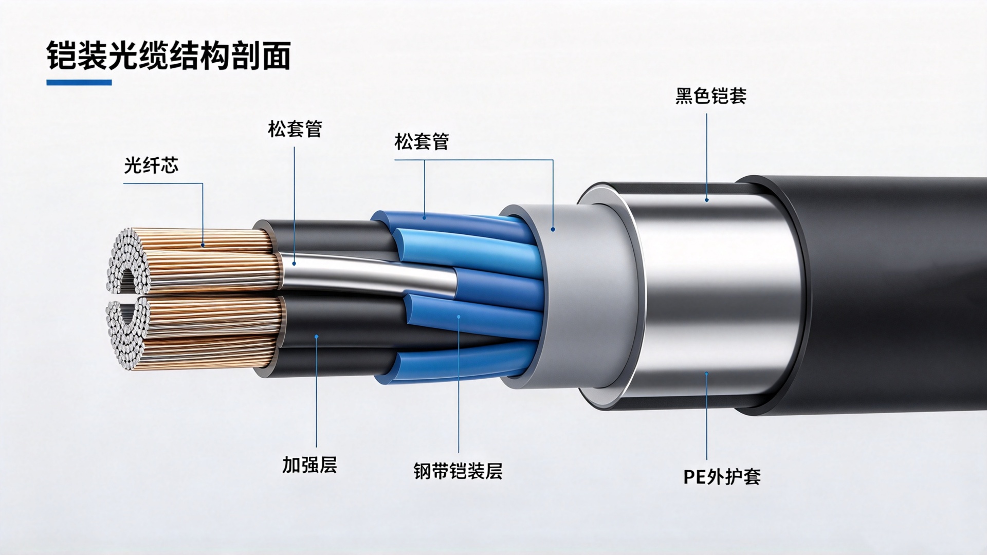 地埋光纤和铠装光缆在埋地施工上有什么差异?